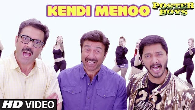 Kendi Menoo Song | Poster Boys | Sunny & Bobby Deol, Shreyas Talpade |Rishi Rich Yash, Sukriti, Ikka