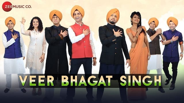 Veer Bhagat Singh Song Lyrics |Kumar V|Arijit S,Sonu N,Mika,Palak,Ankit,Shaan,Sonu K,Kailash,Jyotica|Amjad Nadeem