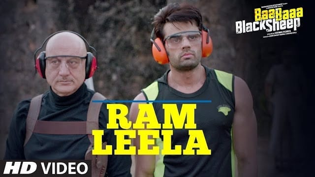 Ram Leela Song Lyrics  | Baa Baaa Black Sheep | Anupam Kher | Maniesh Paul | Manjari Fadnnis