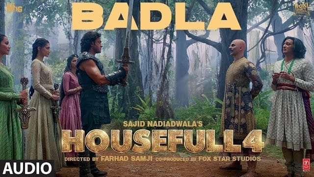 Badla Lyrics - Housefull 4 - Danish Sabri - Farhad Samji - Akshay Kumar
